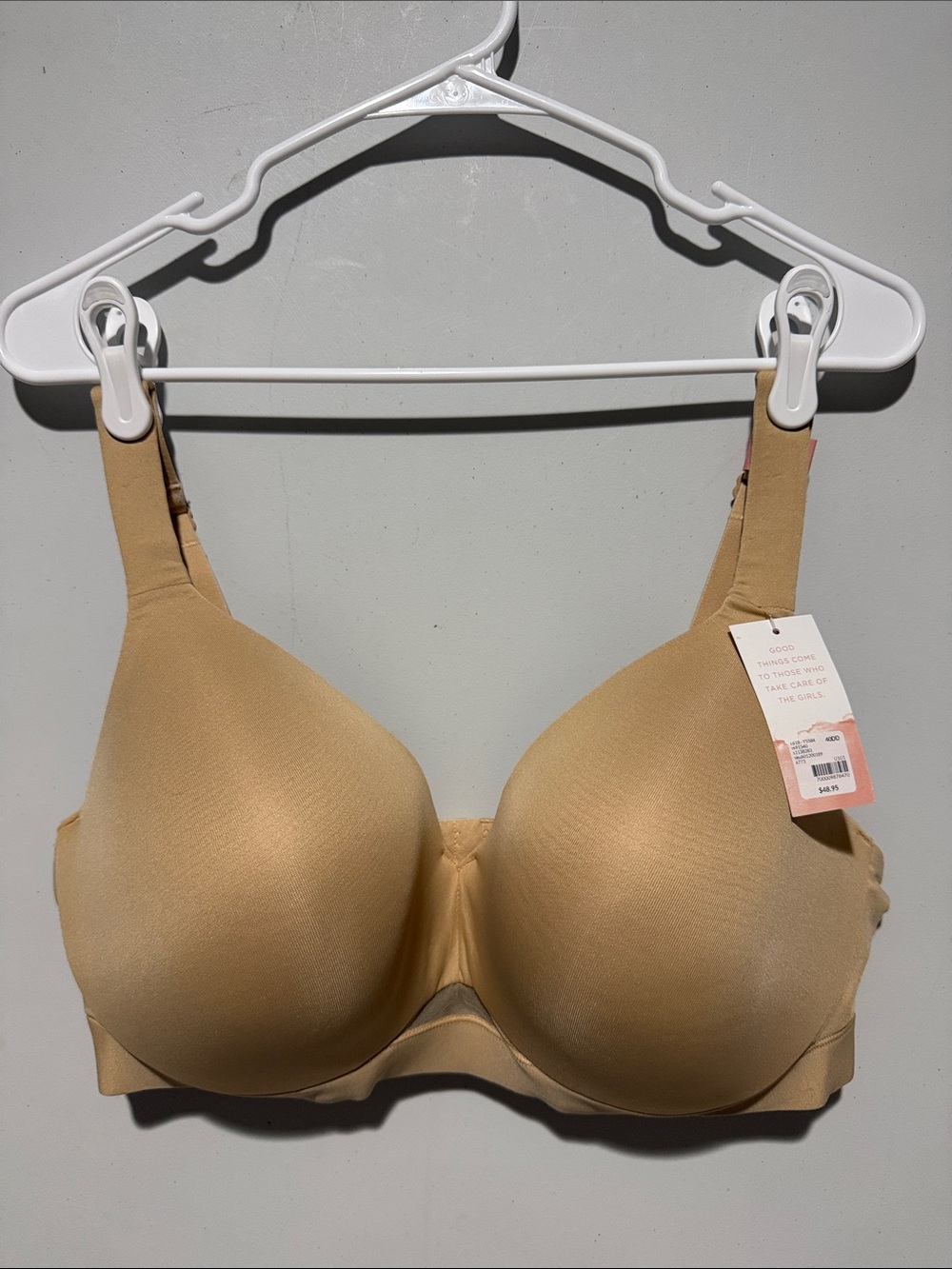 Lane Bryant Cacique Nude Comfort Bliss Full-Coverage Smooth T-Shirt Bra NWT